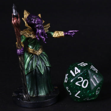 Painted Miniature - Psionic Squid 1